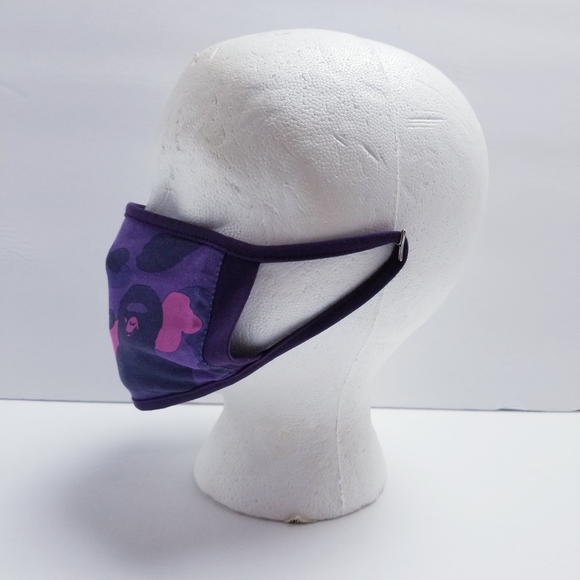 Bape Face Mask Mask Purple Camo - Picture 8 of 9